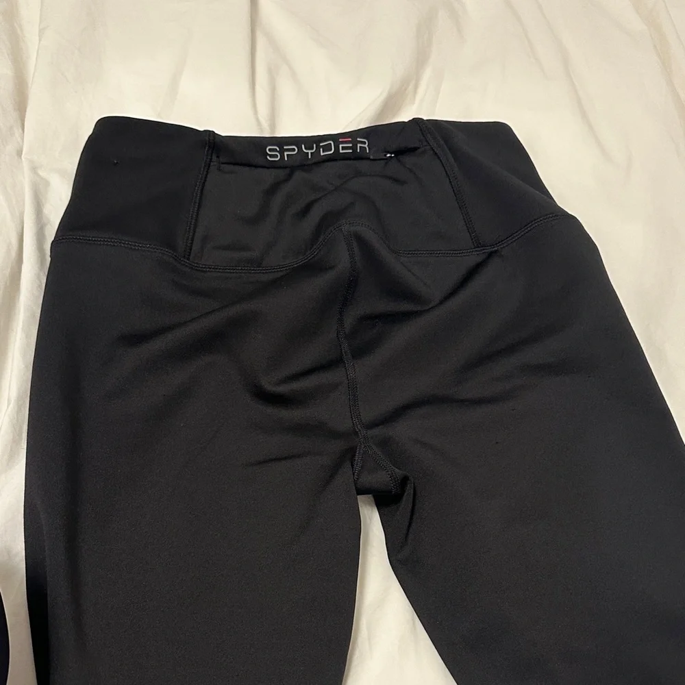 Spyder Black Fleece Lined Leggings - Picture 5 of 5